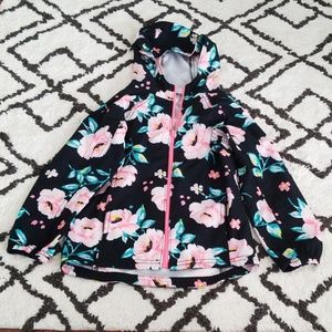 Carters Lightweight Floral Windbreaker